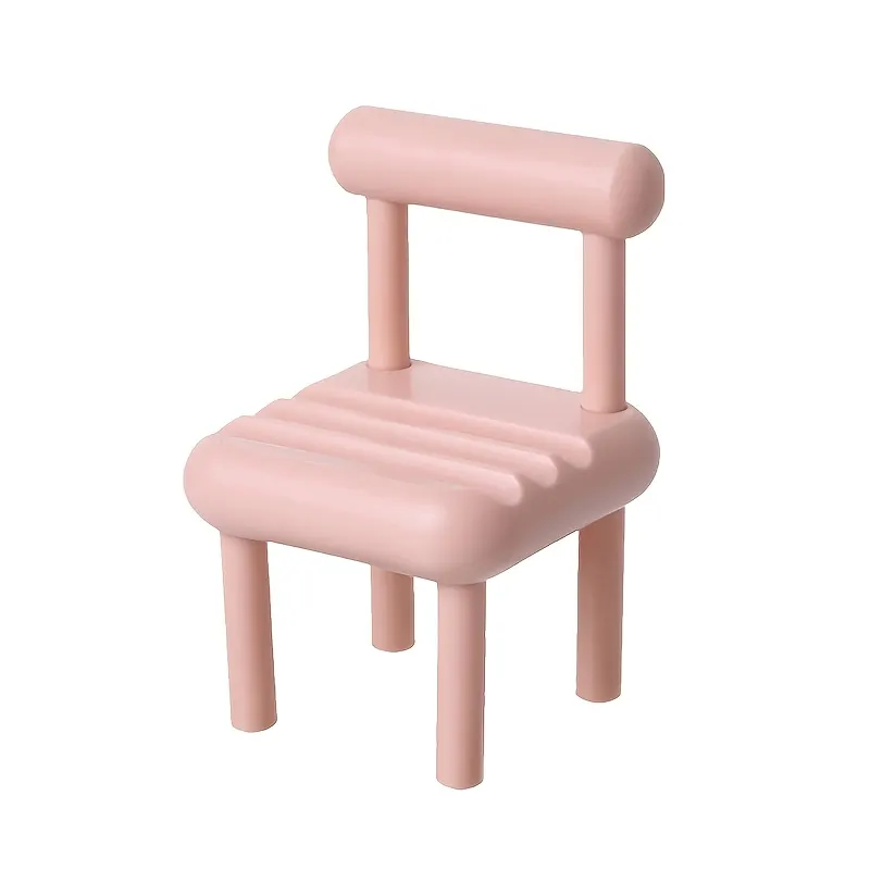 Multicolor Small Chair Cell Phone Rack
