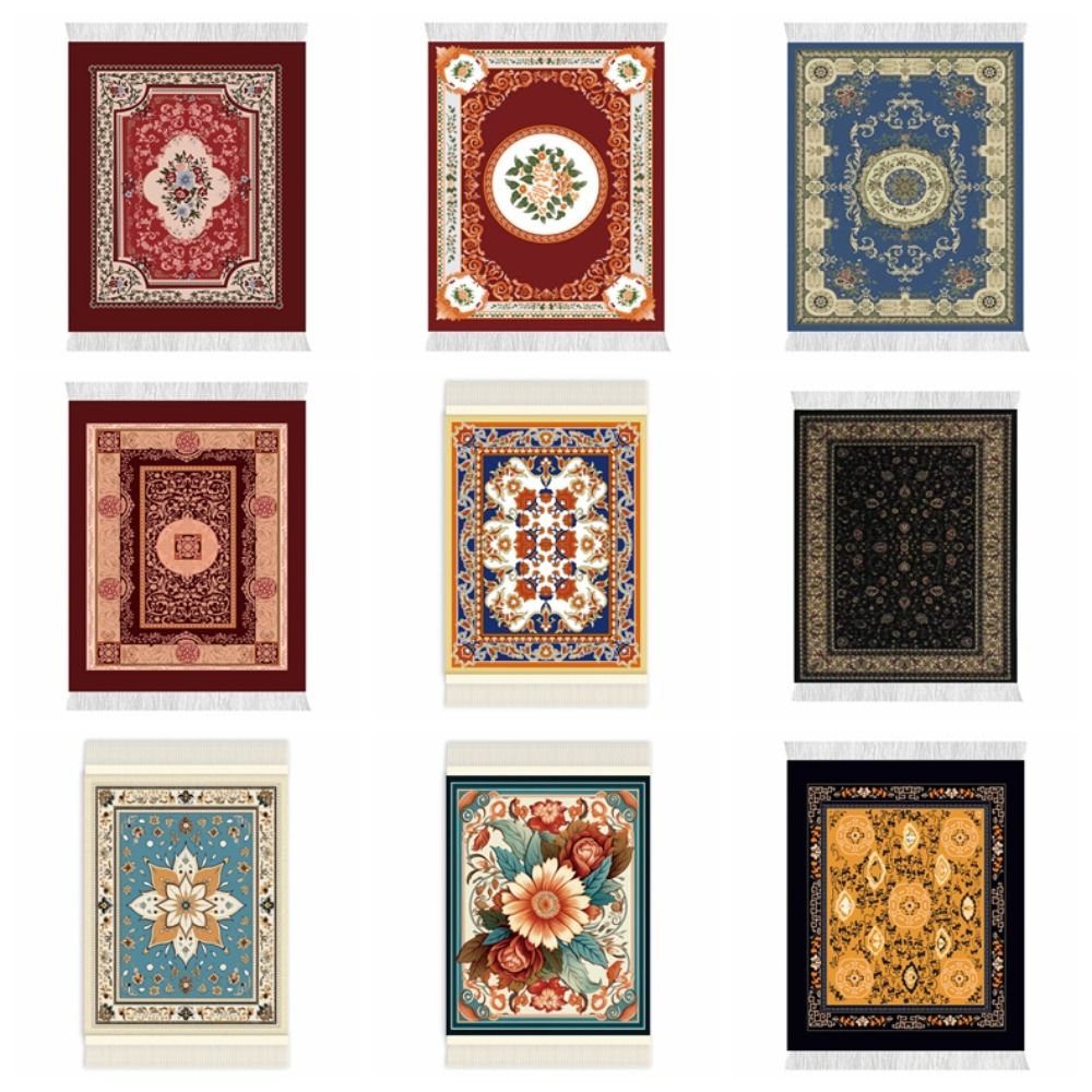 Professional Non-slip Tassel Mouse Pad Anti Scratch Wear Resistant Gaming Desk Mat Smooth Bohemian Ethnic Style Mousepad Students