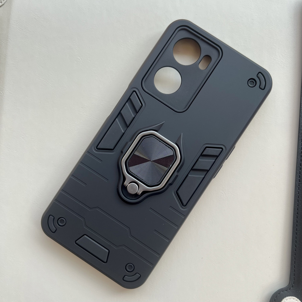 Heavy Duty Rugged Case for Oppo A57 Ring Bracket Magnetic Holder Shockproof Kickstand