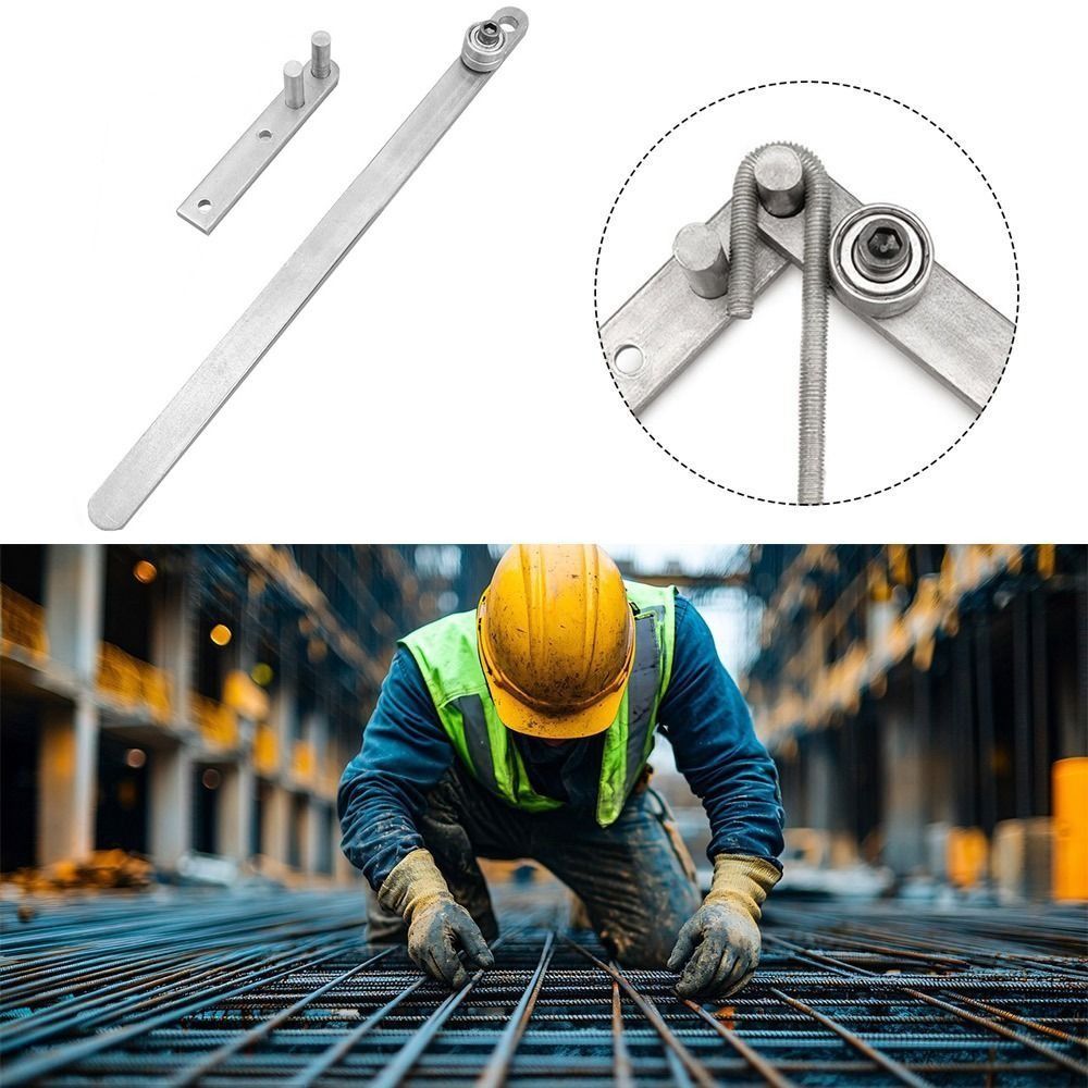 Fishhook Forming Tool Supports U Curves Wire Manual Bending Machine Portable Multifunctional Tool Tubing Wire Bender Angle Bender A3 steel Manual Rebar Bender Home Use