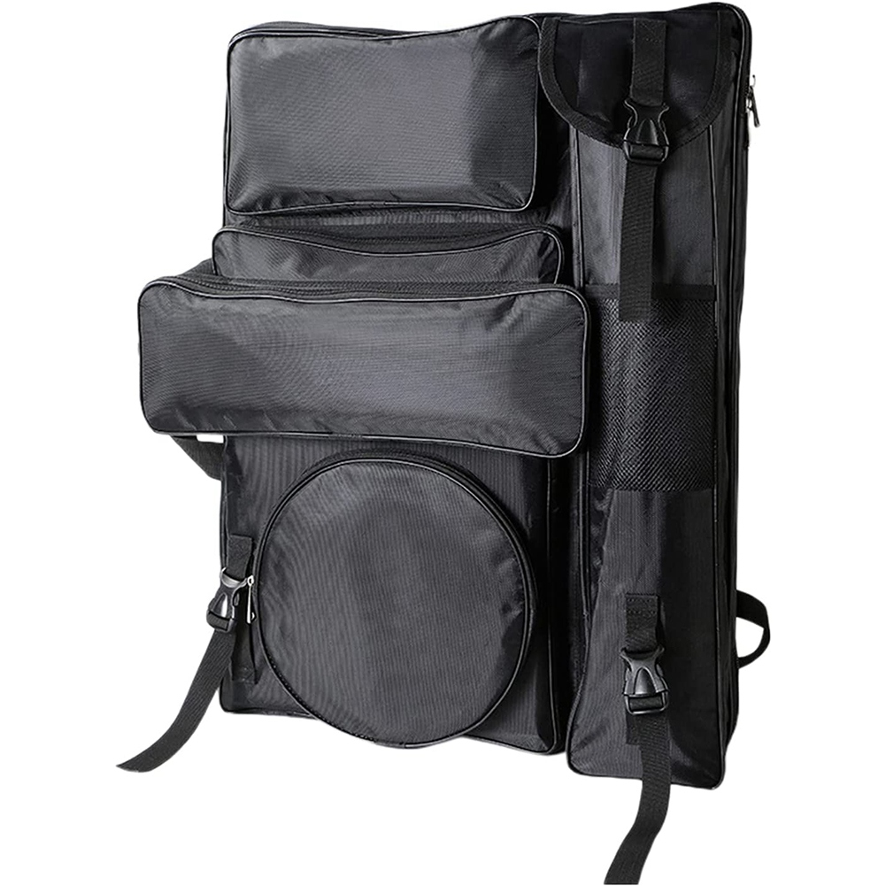 Artist Portfolio Backpack Carry Shoulder Bag Black