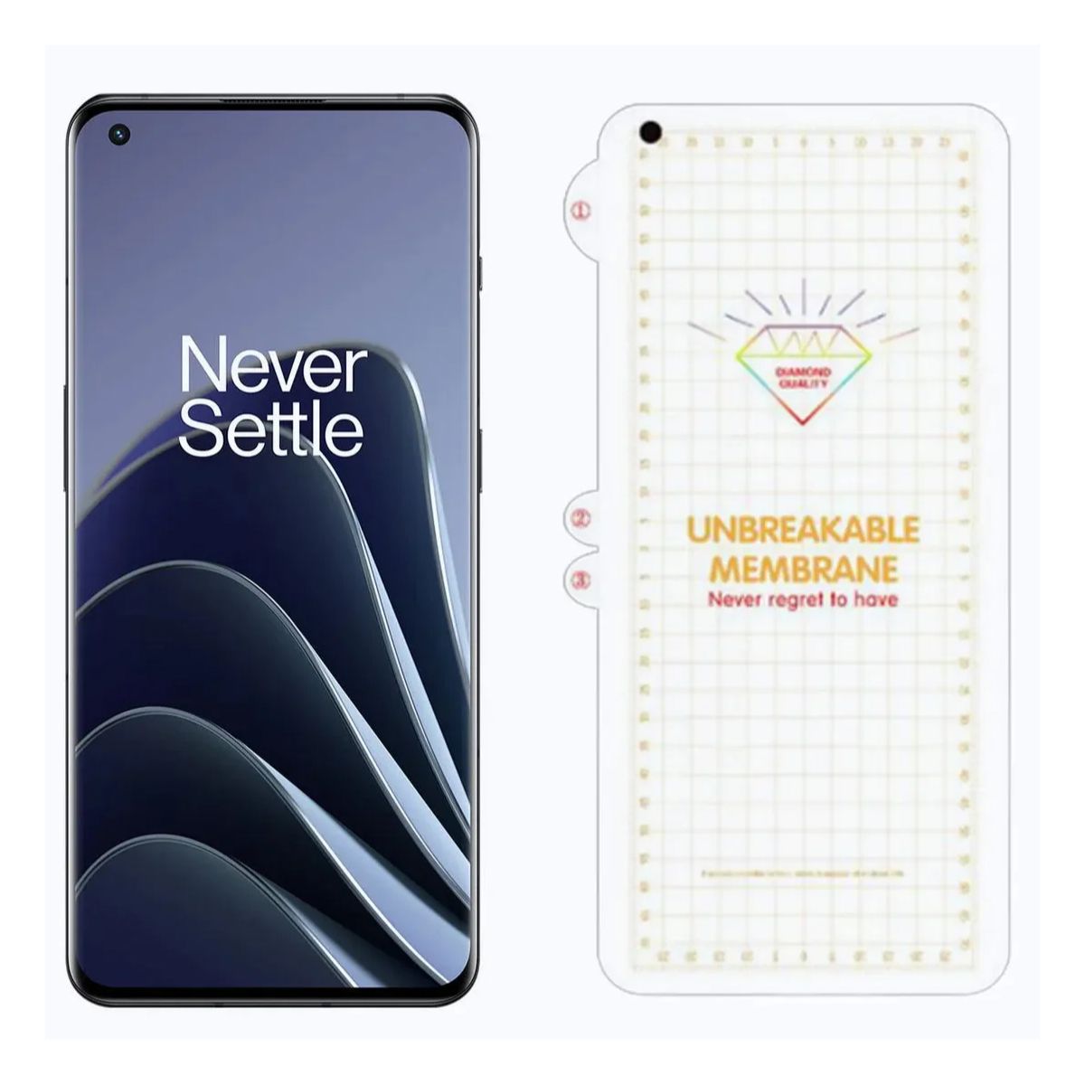 Unbreakable Membrane Film for OnePlus 9 Pro/10 Pro Screen Protector(Not Glass)
