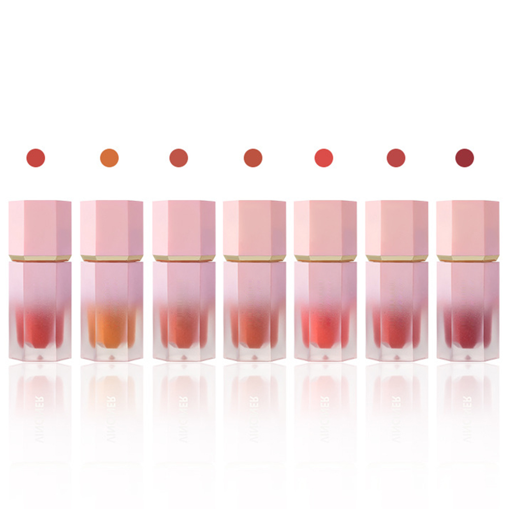 Yuanyan Matte Liquid Blush Natural Brighten Liquid Cheek Long Lasting Face Makeup Blush Make-up For Women's Cosmetics Products Makeup