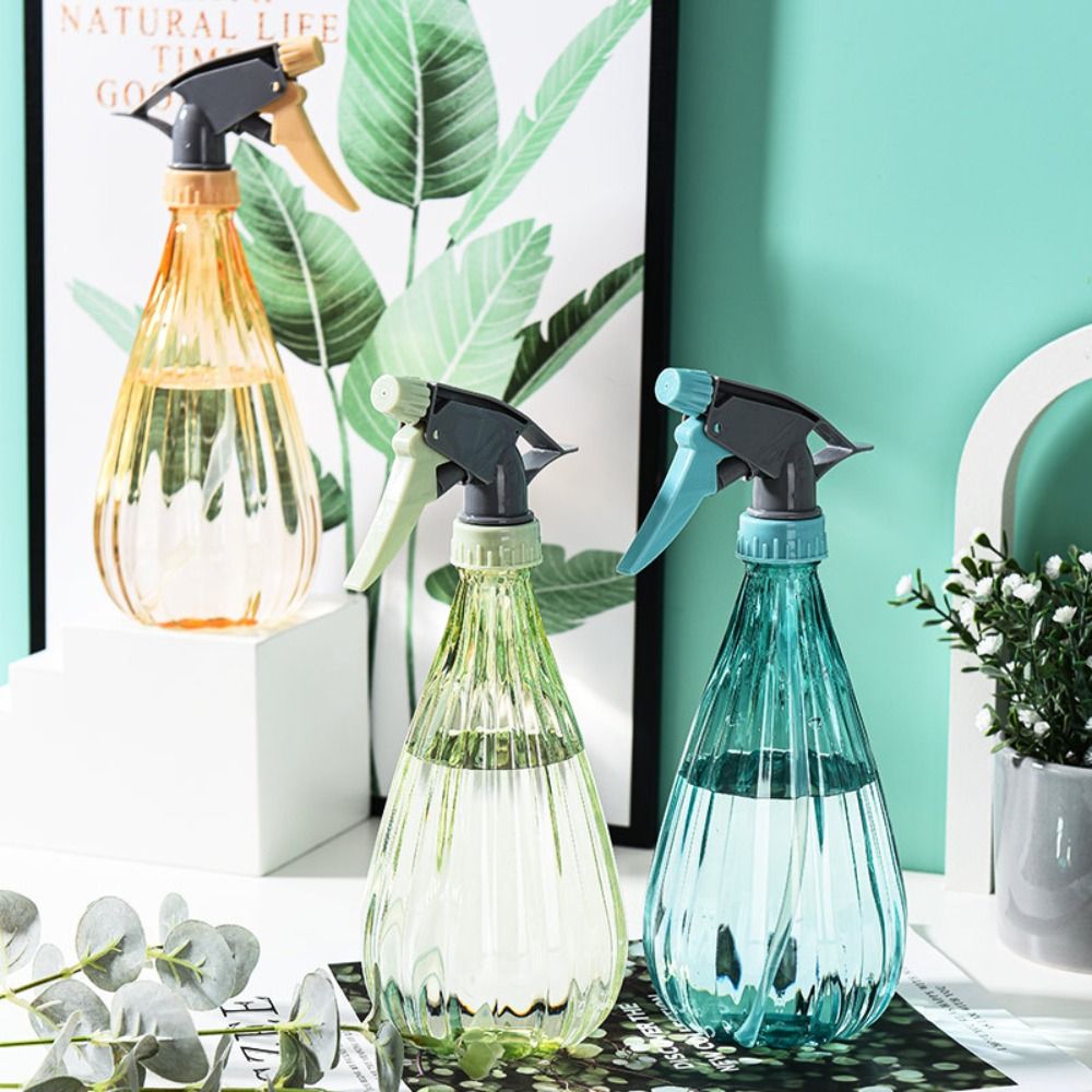 New 600ml Plant Irrigation Mist Sprayer Pot Household Spray Bottle Hairdressing Tool Transparent Watering Can