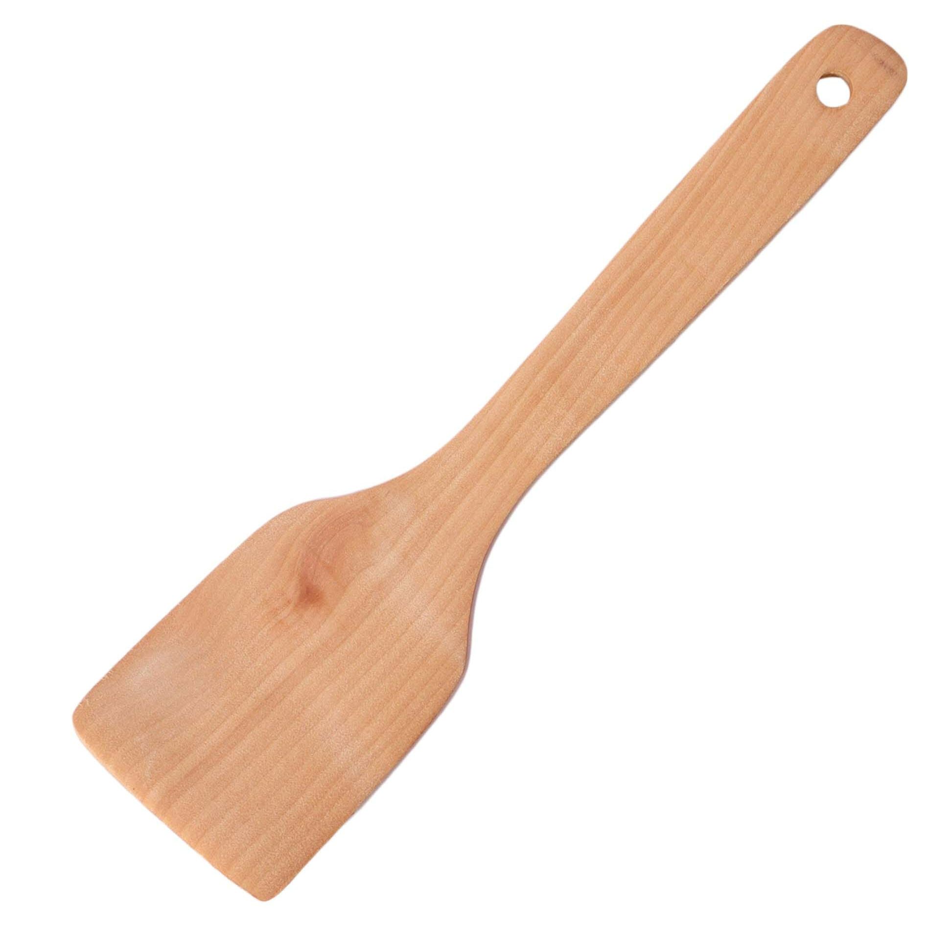 Premium Wooden Spatula For Non-Stick Cookware & Multipurpose Use - Durable, Heat-Resistant, Eco-Friendly Kitchen Tool
