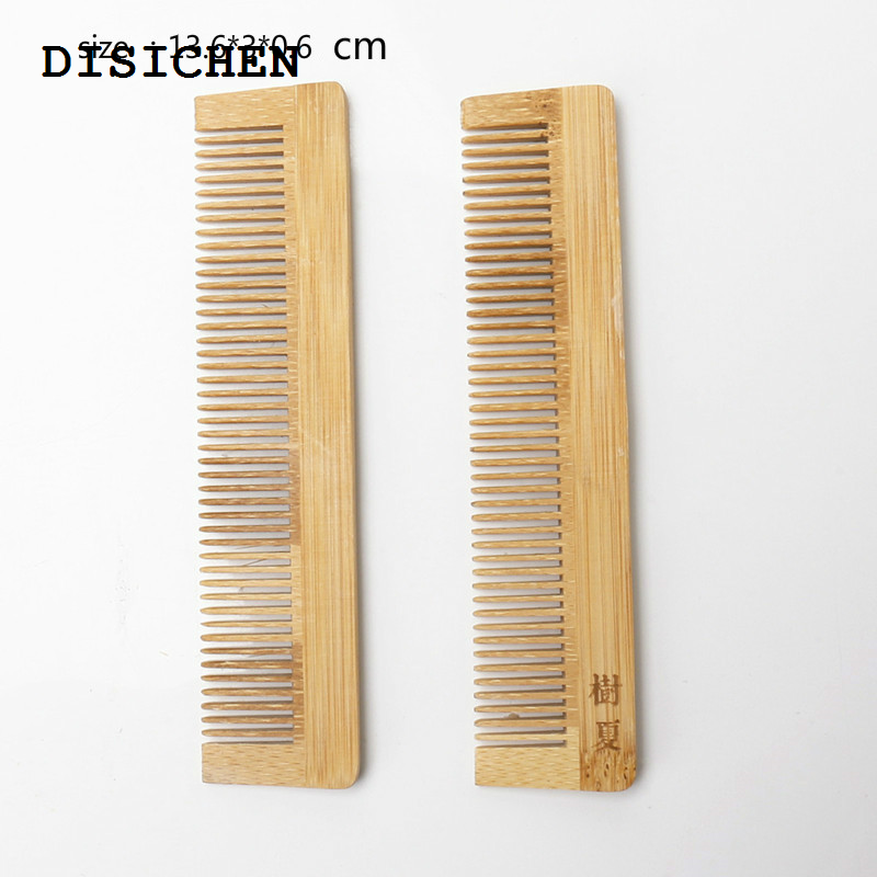 DISICHEN Affordable 1Pcs High Quality Massage Wooden Comb Bamboo Hair Vent Brush Brushes Hair Care and Beauty SPA Massager Wholesale Hair Care Comb