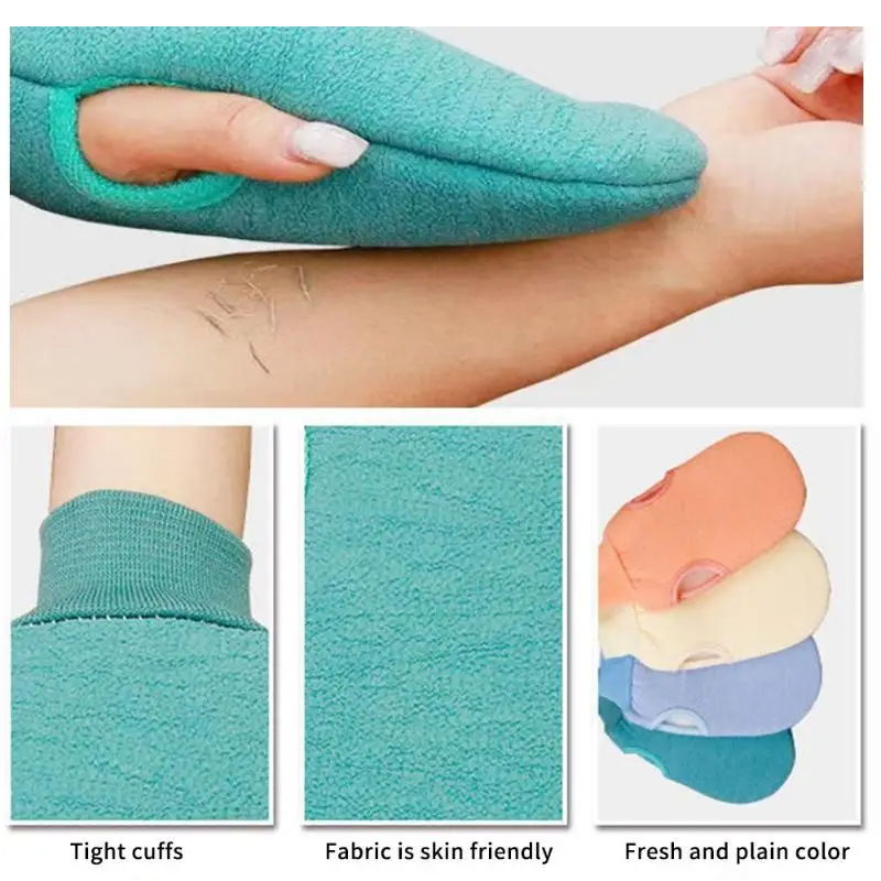 Dead Gloves Scrub Body Shower Gel Exfoliating 1Pc Cleansing Rubbing Gloves ZHANGBEI