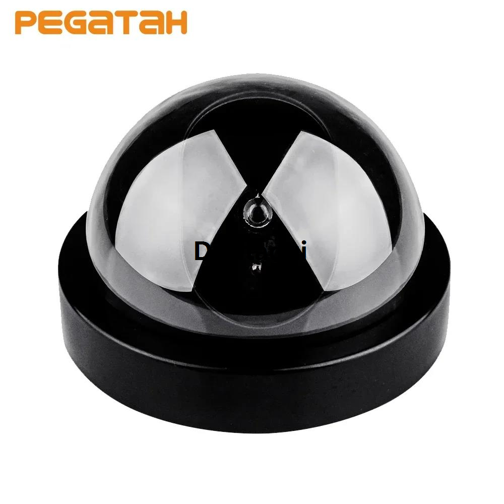 2025 NEW CCTV Camera Dummy Dome Camera Flash Light CCTV Surveillance Security Camera