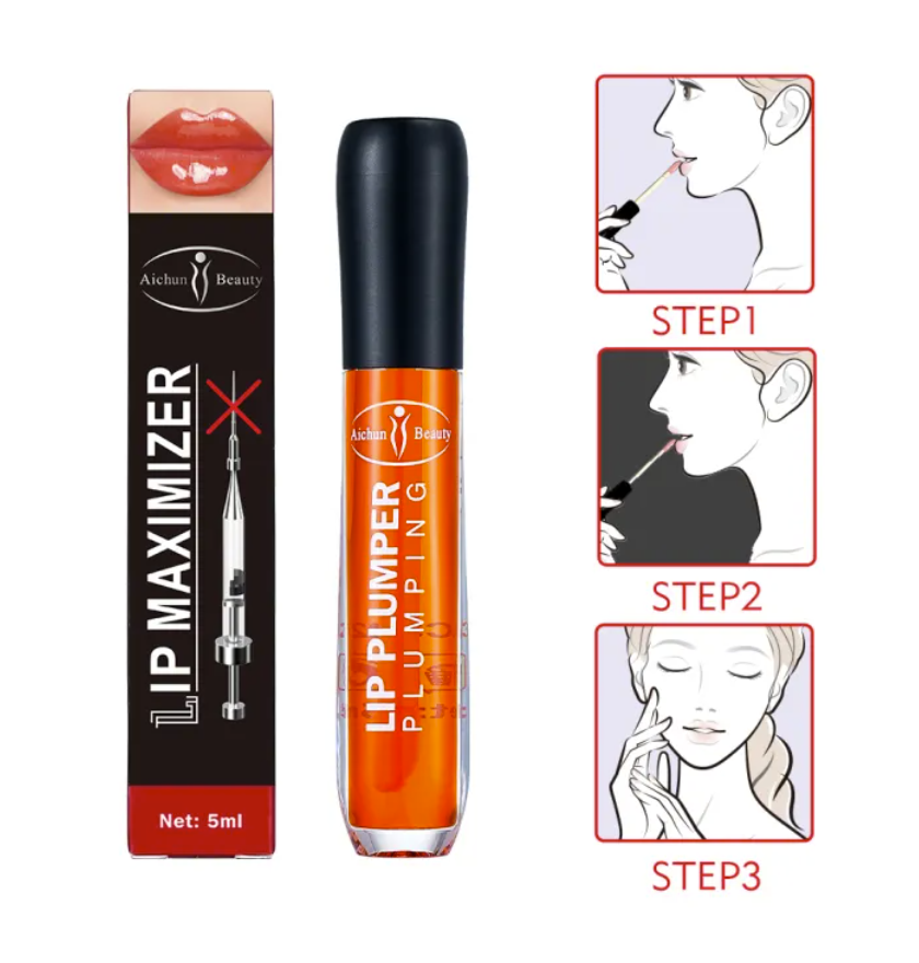 99 Mall Offer Aichun Beauty Plumper Lip Oil - Instant Lip Plumping & Color Brightening (20ml) By 99 Stores