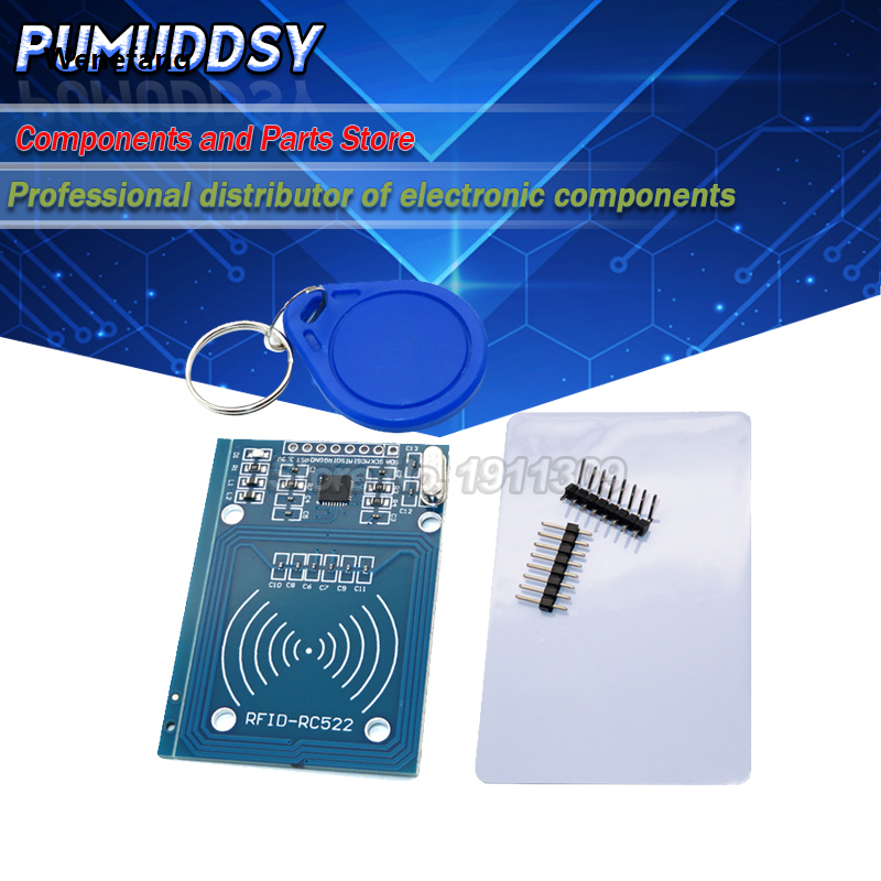 Wenefang 1PCS MFRC-522 RC522 mfrc 522 RFID RF IC card inductive Bargain price module with S50 Fudan card key chain new