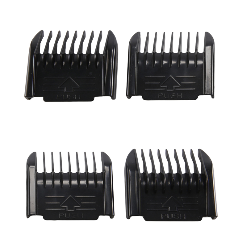 NAMUNY Electric Clipper Accessories,4Pcs Cut Clipper Limit Comb Guide Attachment Size Barber Replacement(1mm,1mm,2mm,3mm)