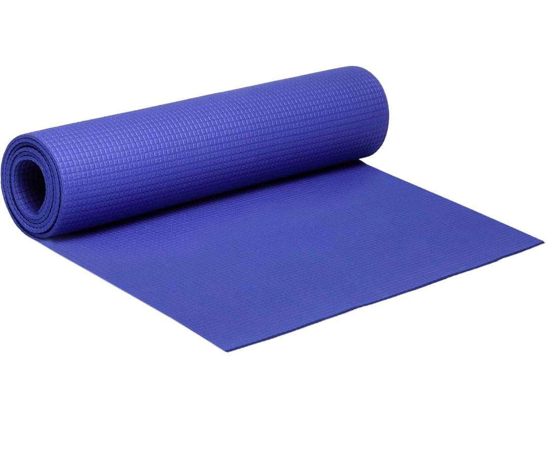 Eva Indoor Outdoor Men & Women Fitness Gym Workout Thick Plain Yoga Mat (4mm)