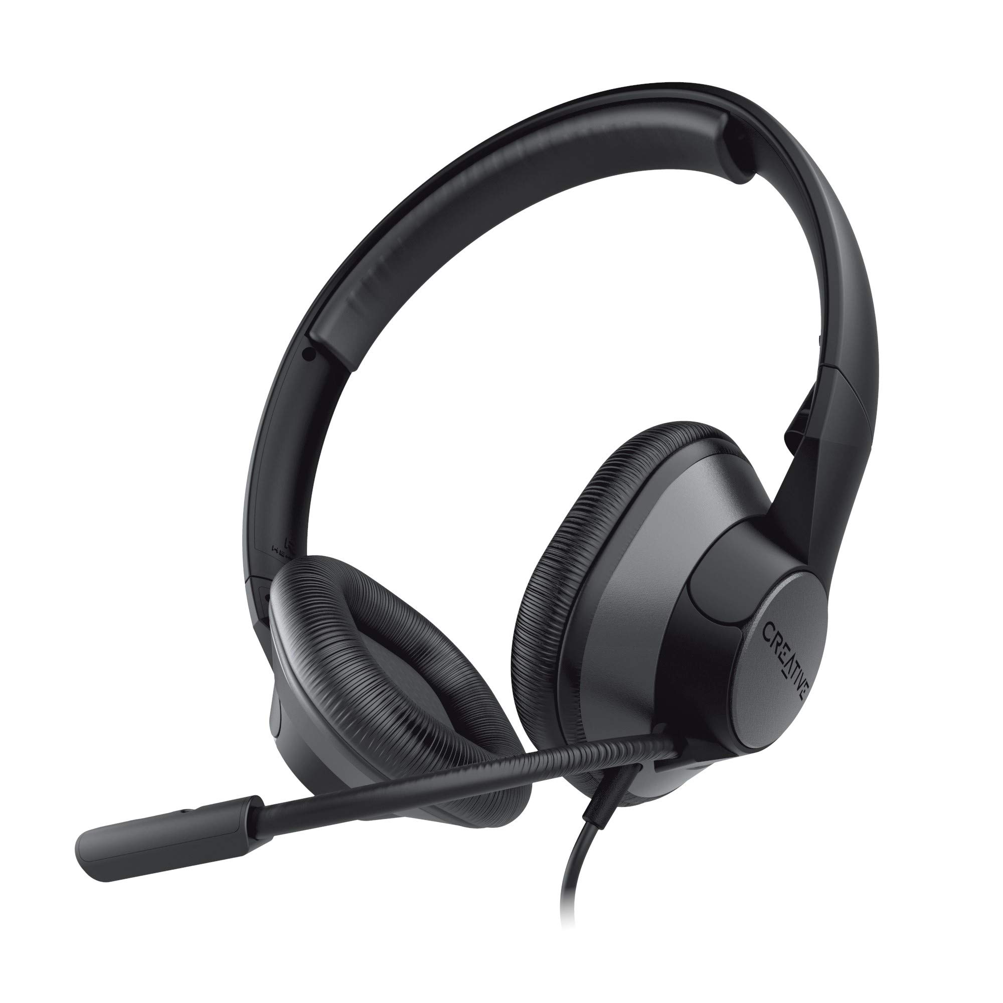 Creative HS-720 V2 Headphone USB Digital Audio On-Ear Headset with Noise-Cancelling Condenser Boom Mic