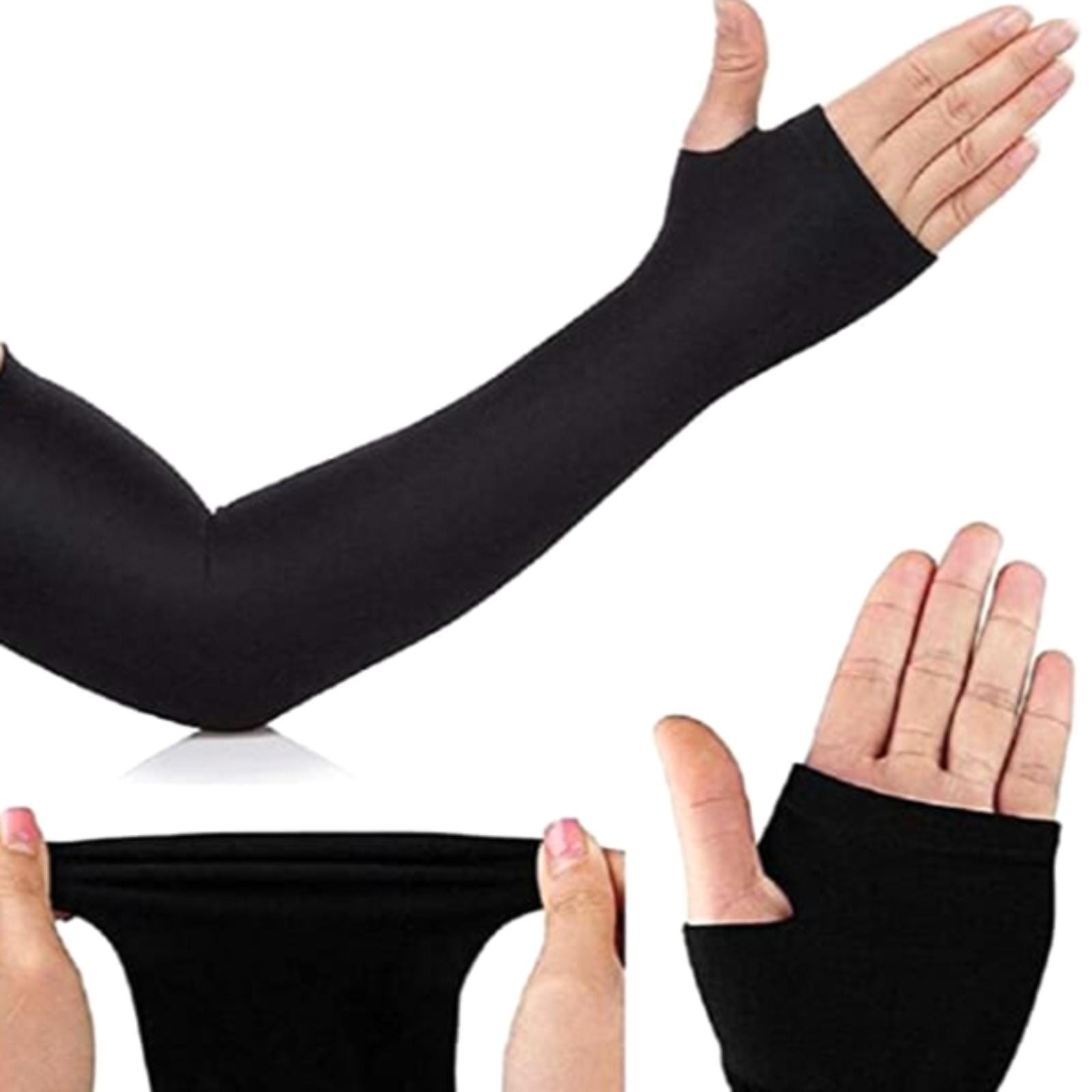 Pair Of Fully Stretchable Arm Sleeve