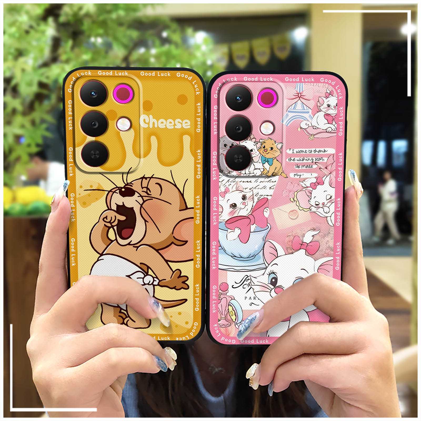 Fashion Design Full wrap Phone Case For Tecno Spark40 5G/KM7 Dirt-resistant Shockproof Graffiti TPU Cute Waterproof