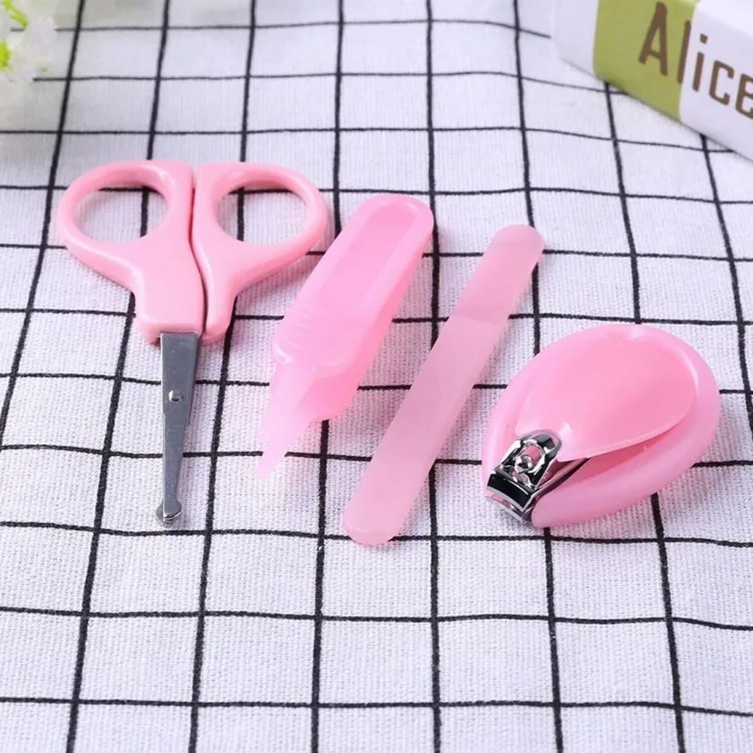 4 Pcs Set Mini Baby Nail Scissors Nail Care Practical Clipper Trimmer Clip