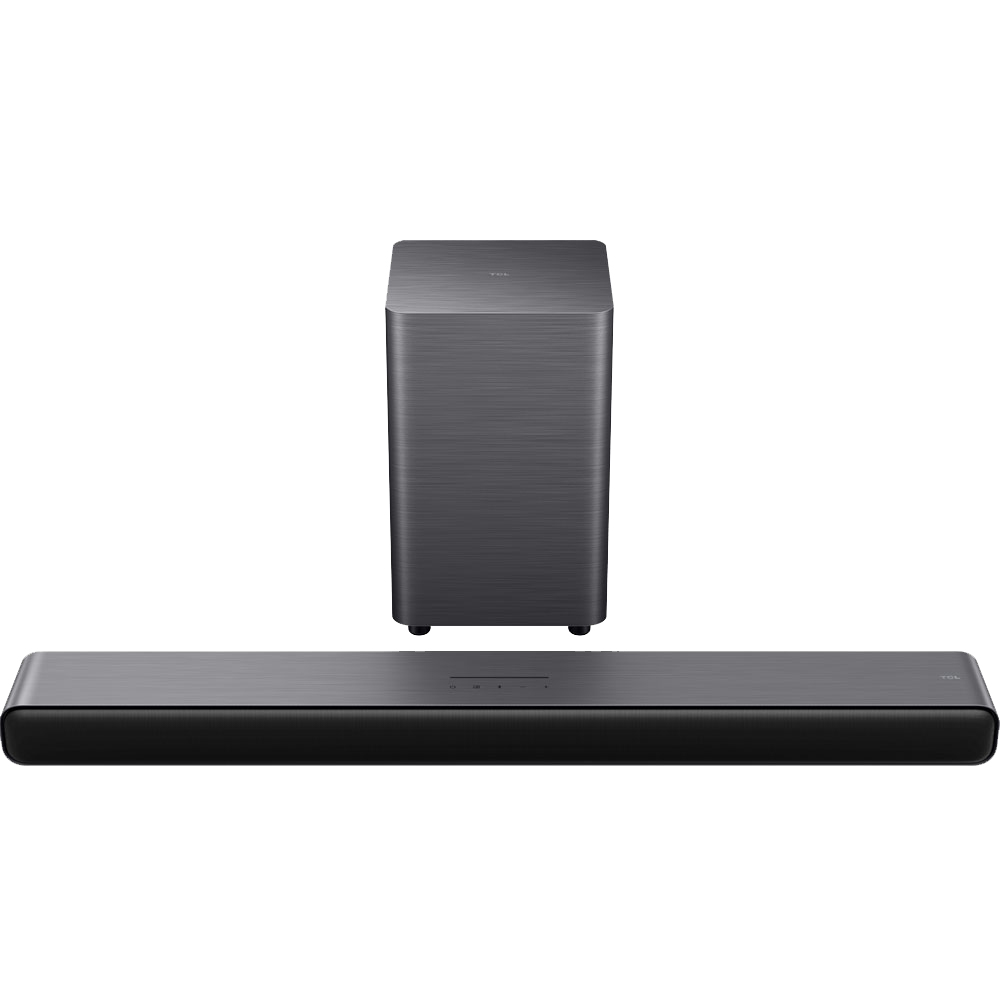 TCL 2.1 Channel Dolby Atmos Soundbar with Wireless Subwoofer, Model S55H, 1 Year Warranty