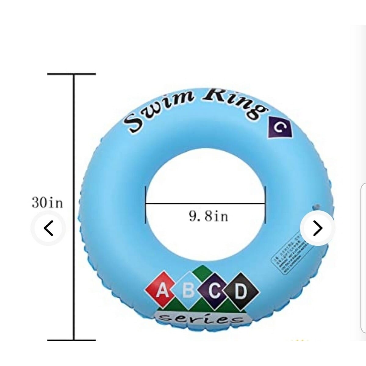 Kids Swim Rings Pool Floats Inflatable Tube Floating Toys Tubes For Swimming Party