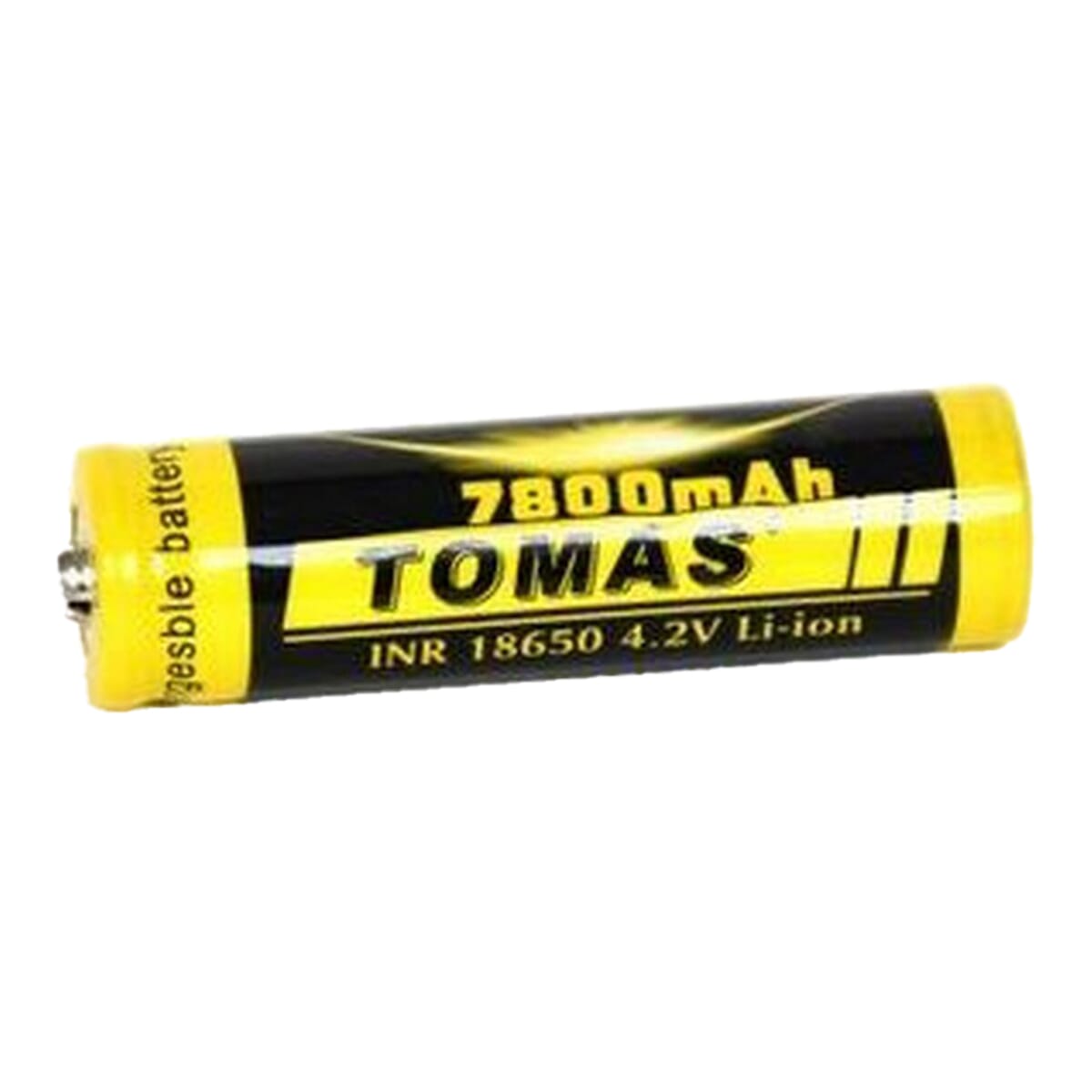 3.7V Rechargeable 7800 mAh Battery Tomas High Capacity 1PCS