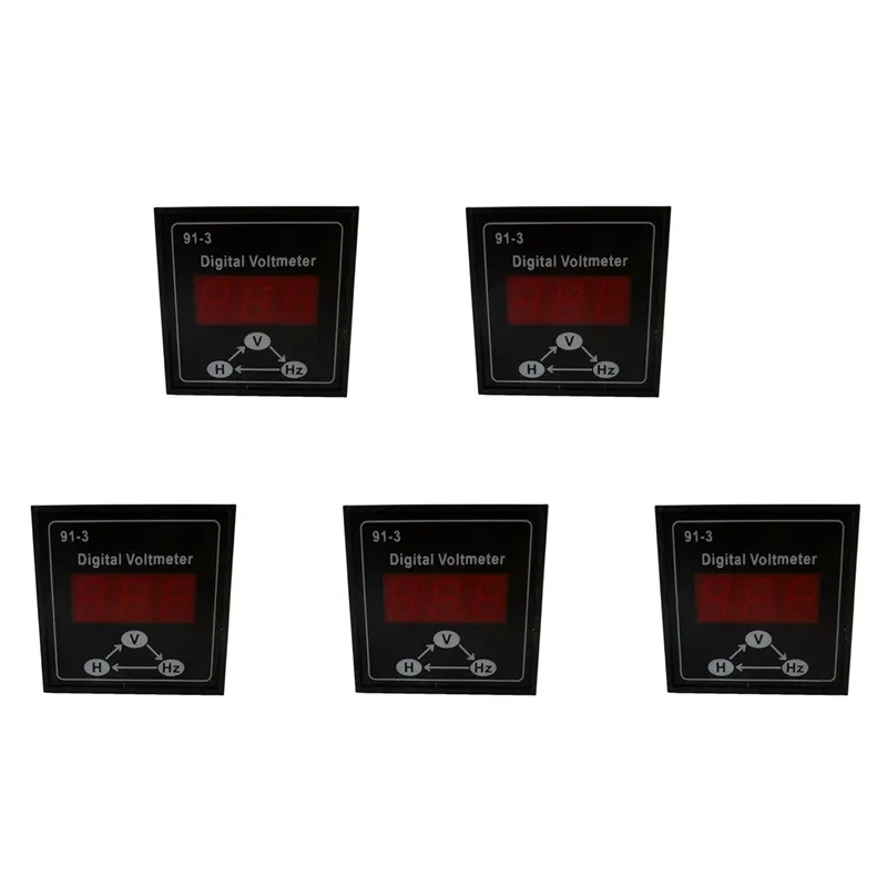 ARELENE 5X 91-3 Digital Voltmeter for Gasoline Generator Accessories 220V 380V Single Phase 3 Phase Voltage Meter
