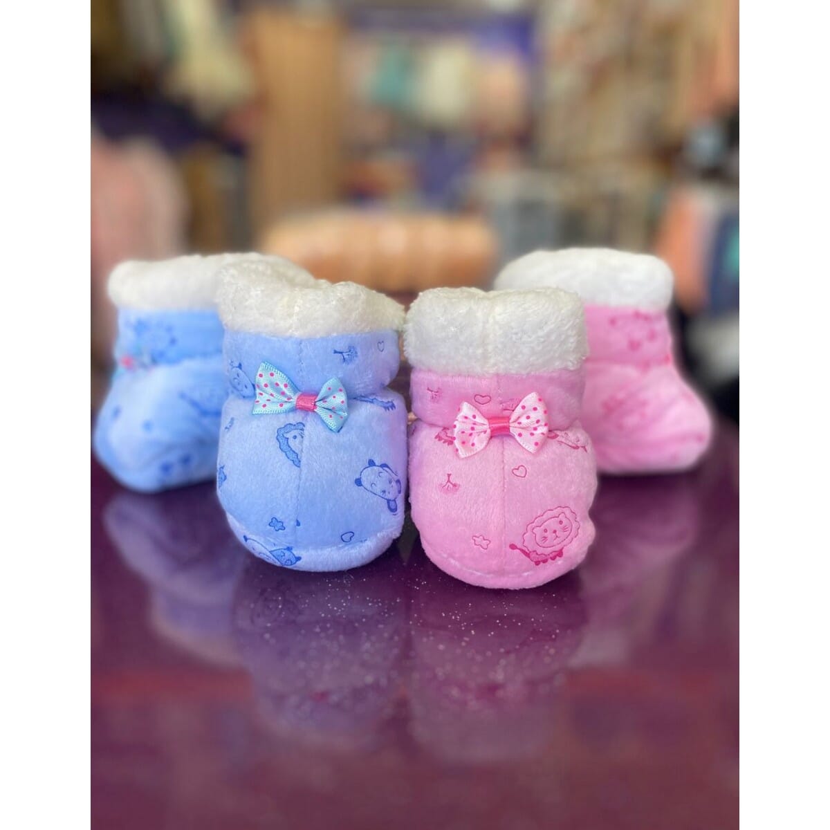 Shoe Style Socks For New Born Babies Combo Of 2 Pairs