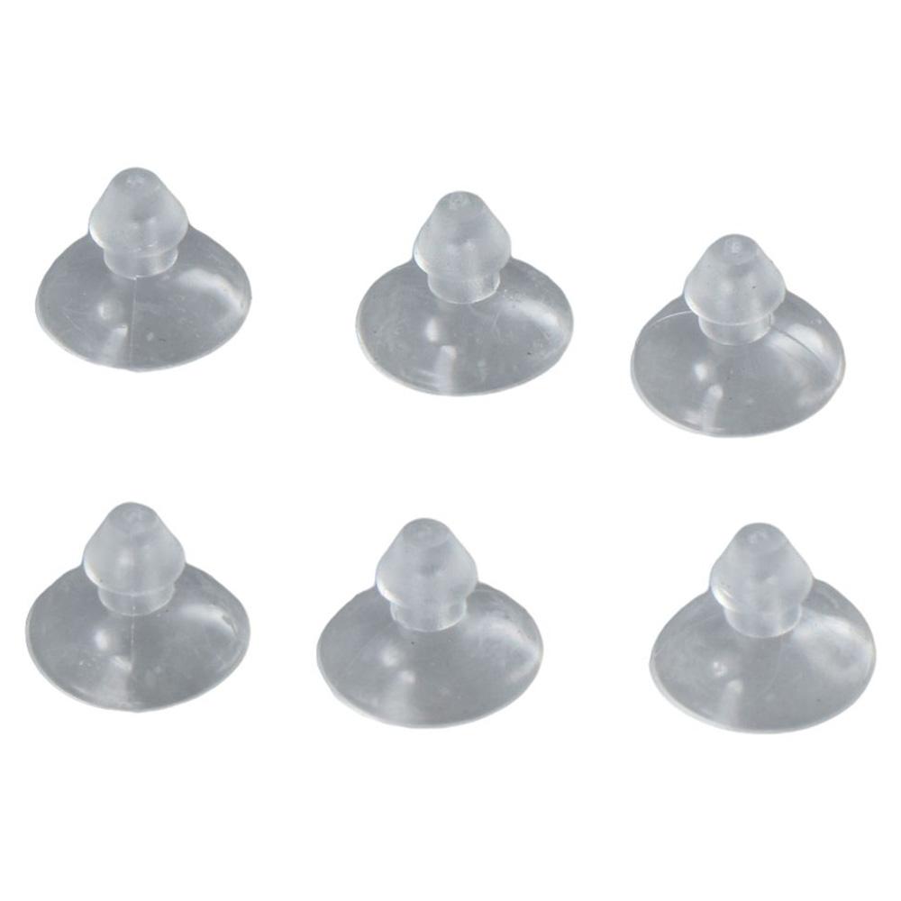 10Pcs Practical Plastic Top Table Bumpers Without Hooks Transparent Suction Cup Pads Durable Easy to Use Table Spacers Home Decoration