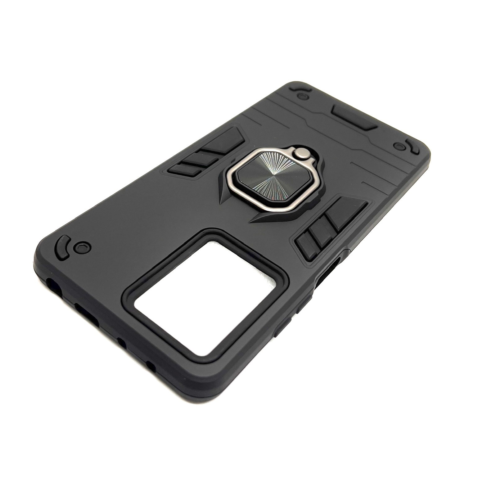 Ring Stand Shockproof Armor Case For Samsung A24