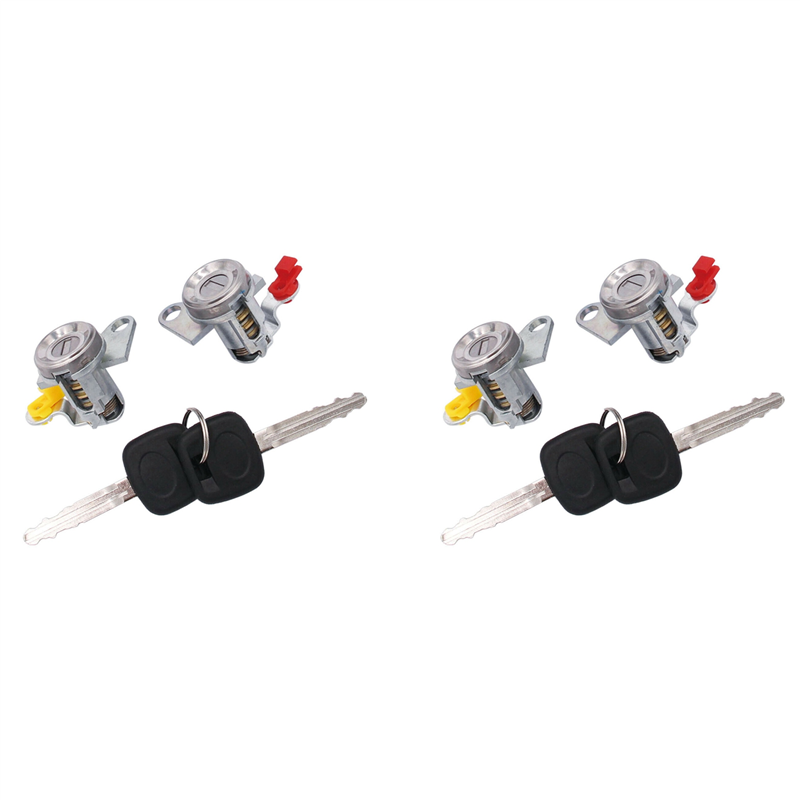 ARELENE 2X Car Door Lock with Key (L+R) for AE100 93-97 GEO 69051-12340 69052-12360