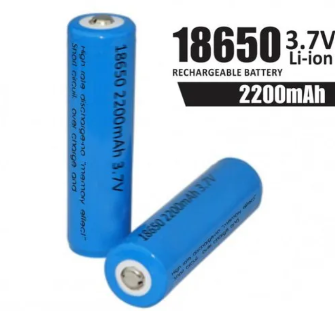 Recharge Battery 2200mAh | 3.7V Rechargeable Battery | Battery Model- 18650 | For Fan ,Trimmers , Home Appliances | Original & Best Quality Battery