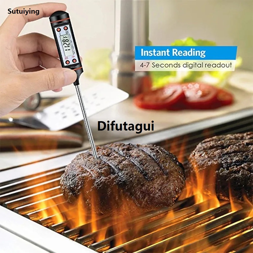 Difutagui NEW Food Thermometer Baking Temperature Measurement Electronic New Original Probe Kitchen Cooking Temperature Measurement Pen