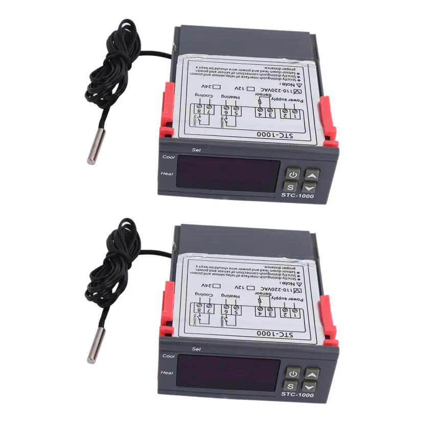 20X 220V/-/1000 Digital Temperature Controller Thermostat with