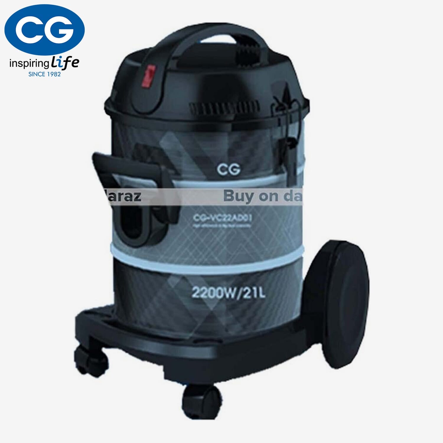 CG Wet & Dry Vacuum Cleaner 2200 W - CGVC22AD01