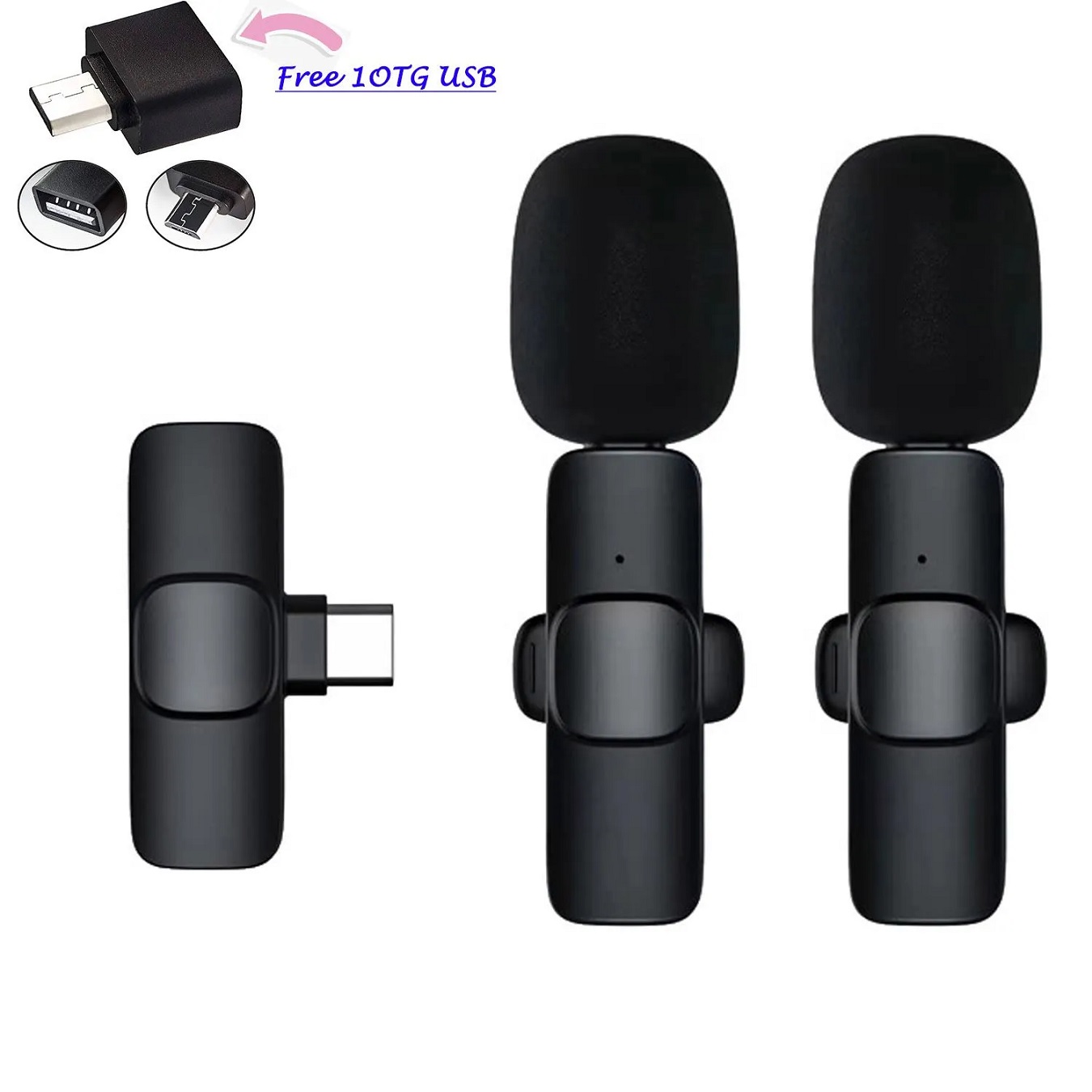 K9 Wireless Mic For Type C Smartphones K9 Wireless Microphone