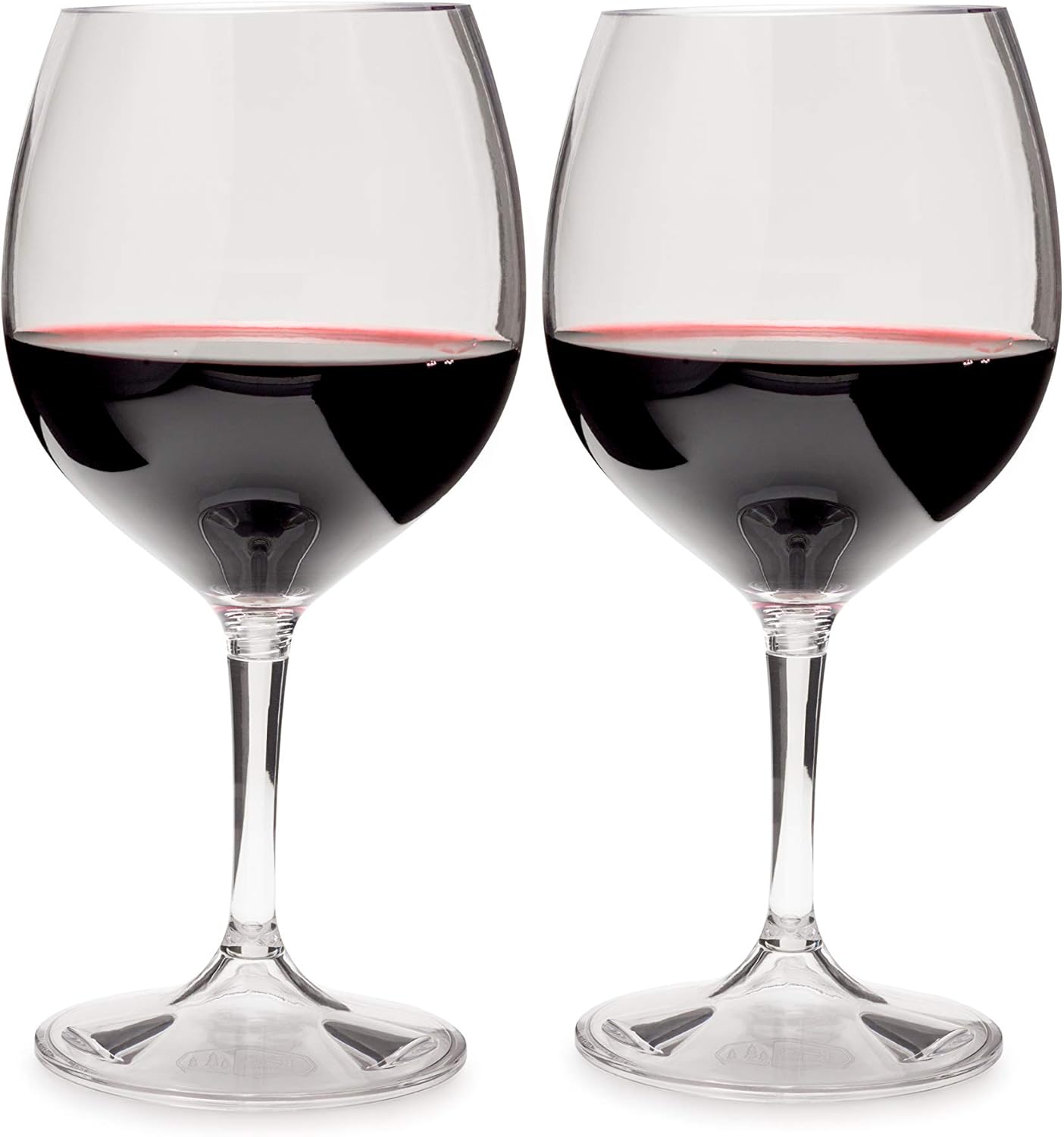 Wine Glass Set for Compact Storage and Comfortable Drinking