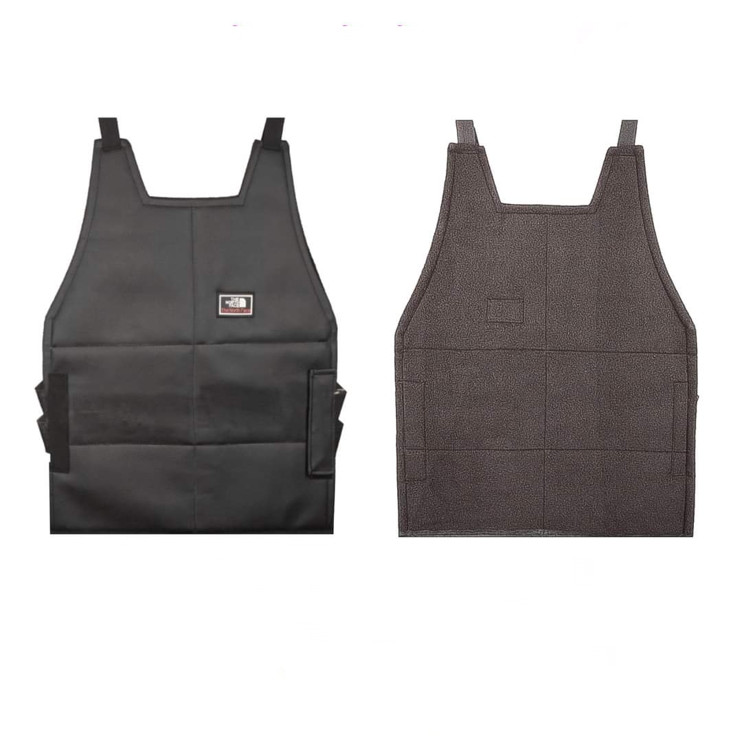 Windproof PU Leather Chest Guard