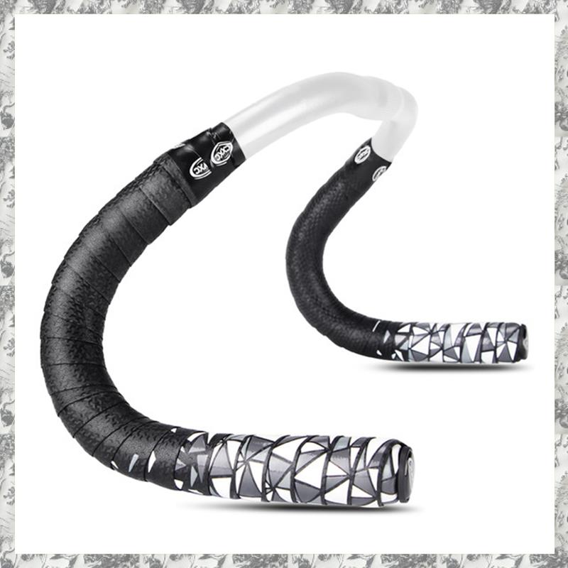 CGearuppt Bicycle Handlebar Tape Anti-Slip Light Sweat Bike Bar Tape for Road Bike Tape Bicycle Accessories White