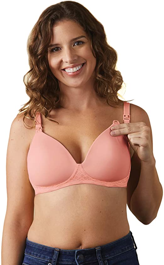 Women'S Wireless Buttercup Maternity And Nursing Bra(Color May Vary)