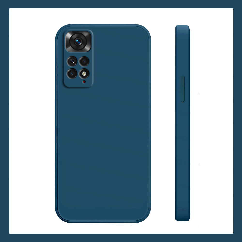 Back Phone Cover Mi A3 - Soft Matte Liquid Silicone TPU | Camera Protection | Shockproof Slim Back Case