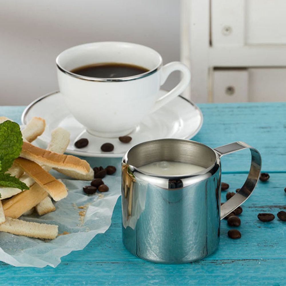 Coffeeware Cup Durable Milk Jug Coffee Latte Cream Frothing Stainless Steel