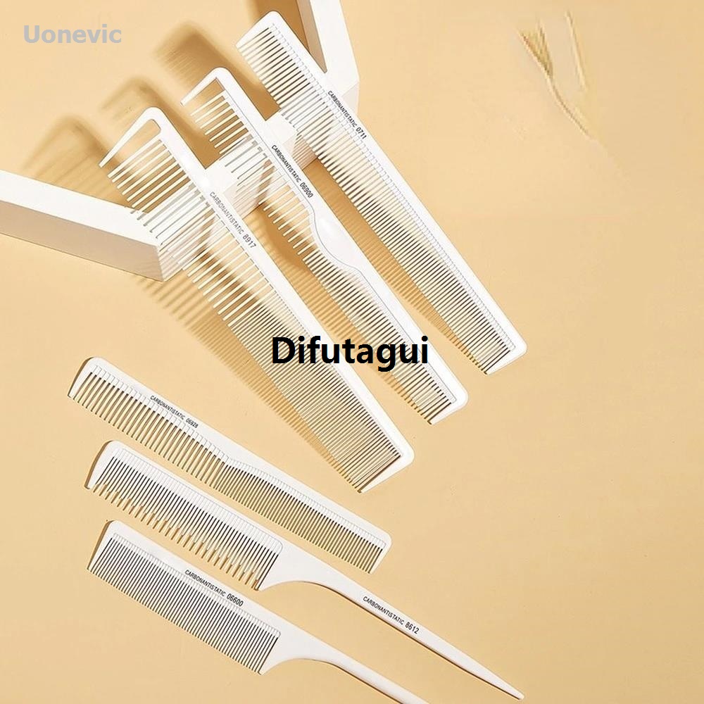 Difutagui Comb anti-static hair, comb hair, barber cut hair, comb hair, Affordable New carbon comb, professional hair tools, haircut, hair