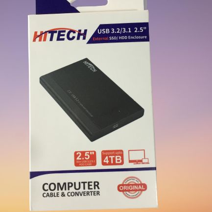 Hitech USB 3.2/3.1 2.5" External SSD HDD Enclosure