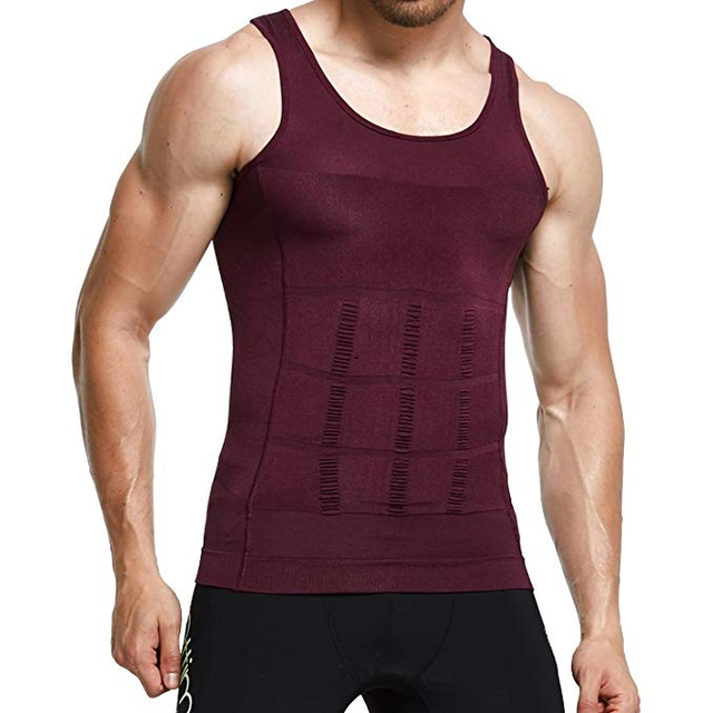 Difutagui CXZD Men Corset Body Slimming Tummy Shaper Fat Burning Vest Belly Luxury Waist Girdle Shirt Shapewear Underwear Waist Girdle Shirts