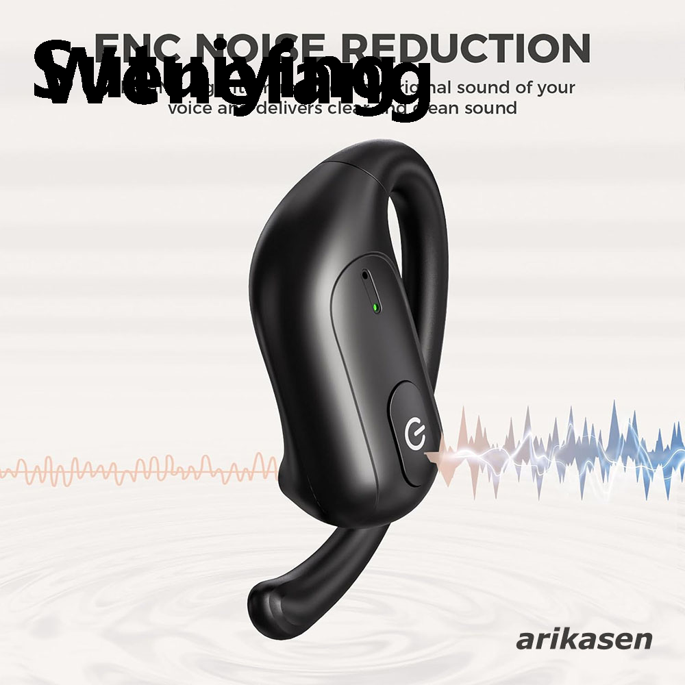 Wenefang Sutuiying Bluetooth Headphones Open Ear Premium Sound True Wireless Open Sales promotion Ear 2025 Earbuds with Noise Canceling Mic LED Display Rotable Earhook