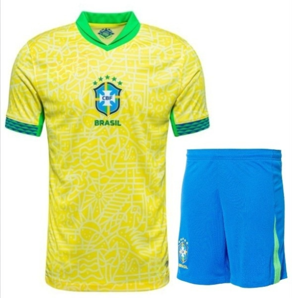 Brazil Football Home Kit (Copa America 2024)