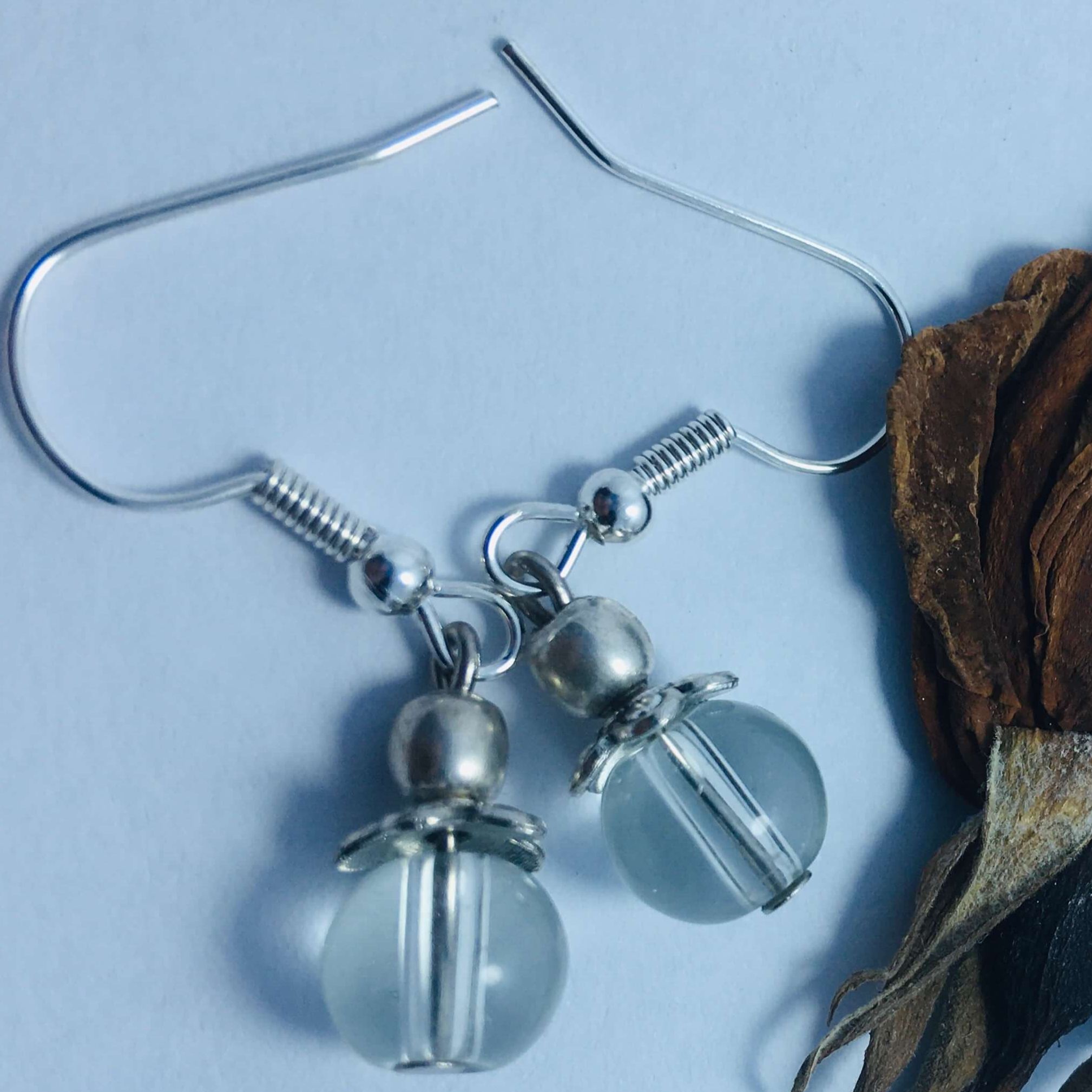 Cherry Beads Drop Earrings/Jhumka