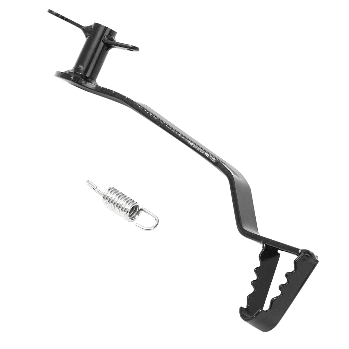 Kqueebee Universal Motorcycle Rear Hydraulic Brake Lever Pedal & Spring Motorbike Foot Rest for Pit Dirt Bike 50Cc 110Cc 125Cc