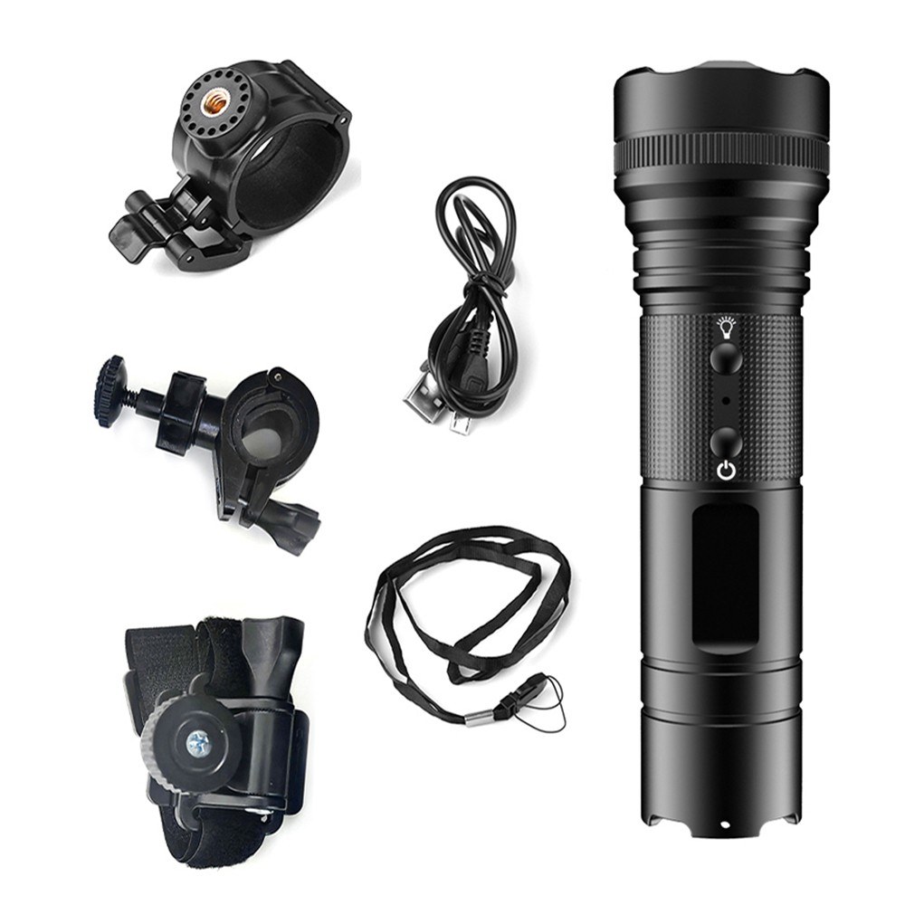 H66A 1080P Sports Camera Motorcycle Helmet Camera Bike Camera with Flashlight