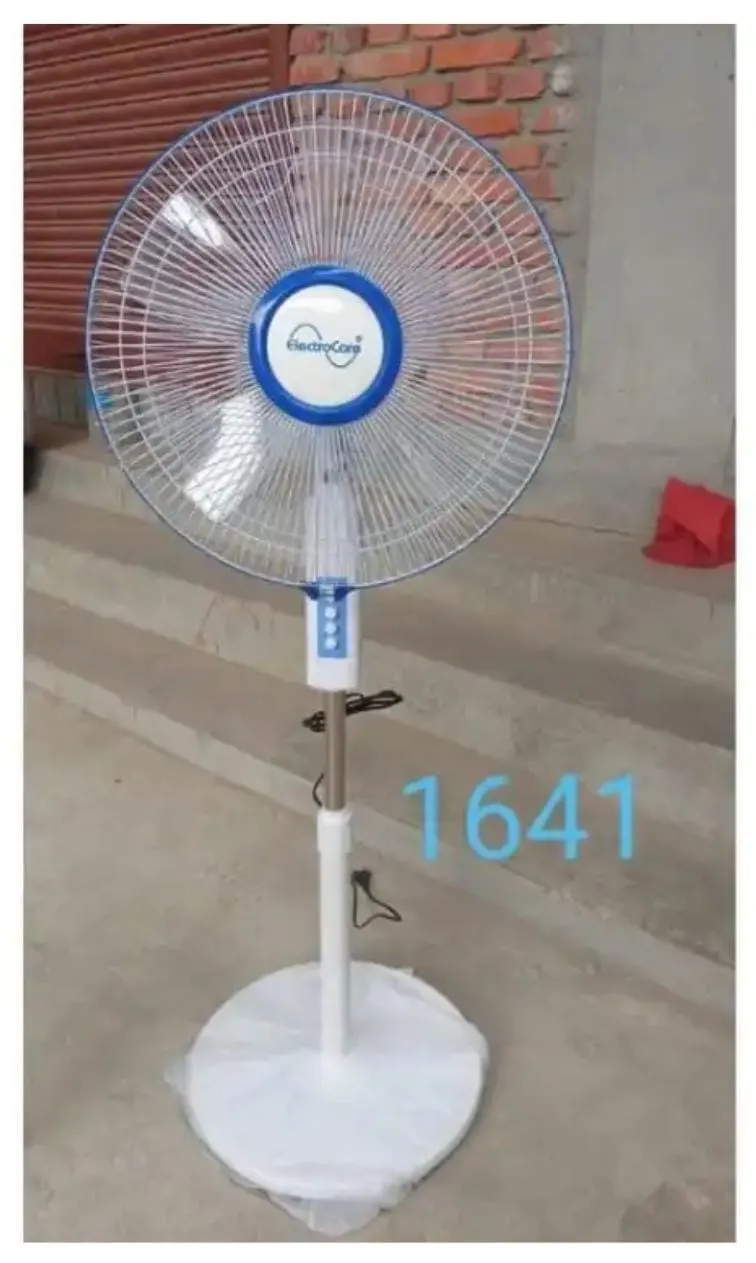 Electrocare Stand Fan Model W-1641 Heavy Base