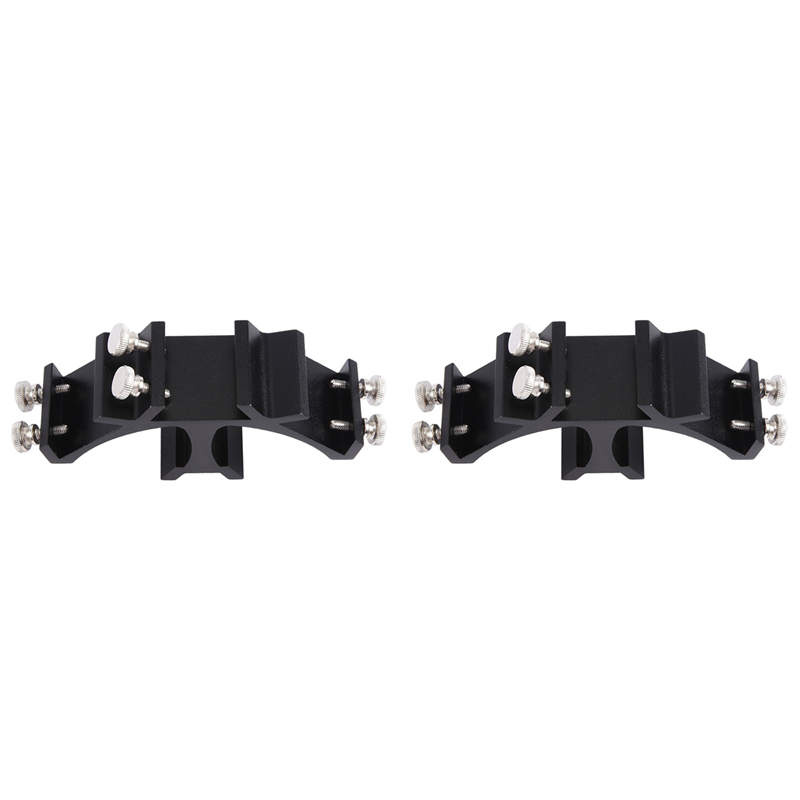 JINMY 2X for StarPal Finderscope Bracket Dual Finder Scope Mounting Bracket for Astronomical Telescope Finderscope Bracket