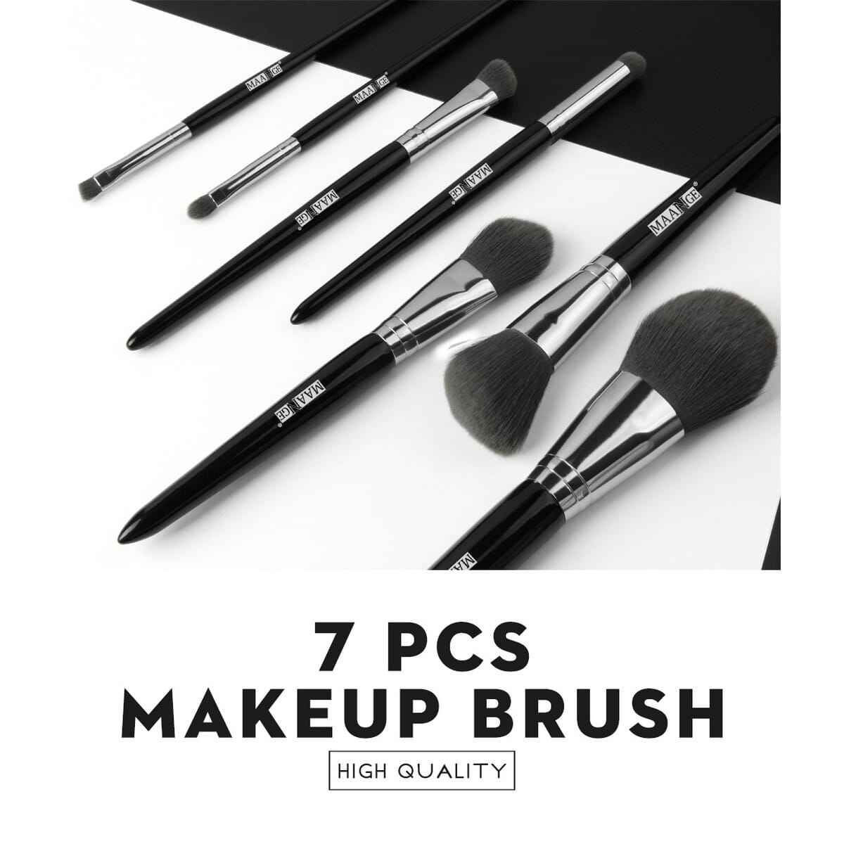 MAANGE Professional 7Pcs Make Up Brushes Set MAG 5730